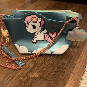 Unicorn mermaid todidoki bag